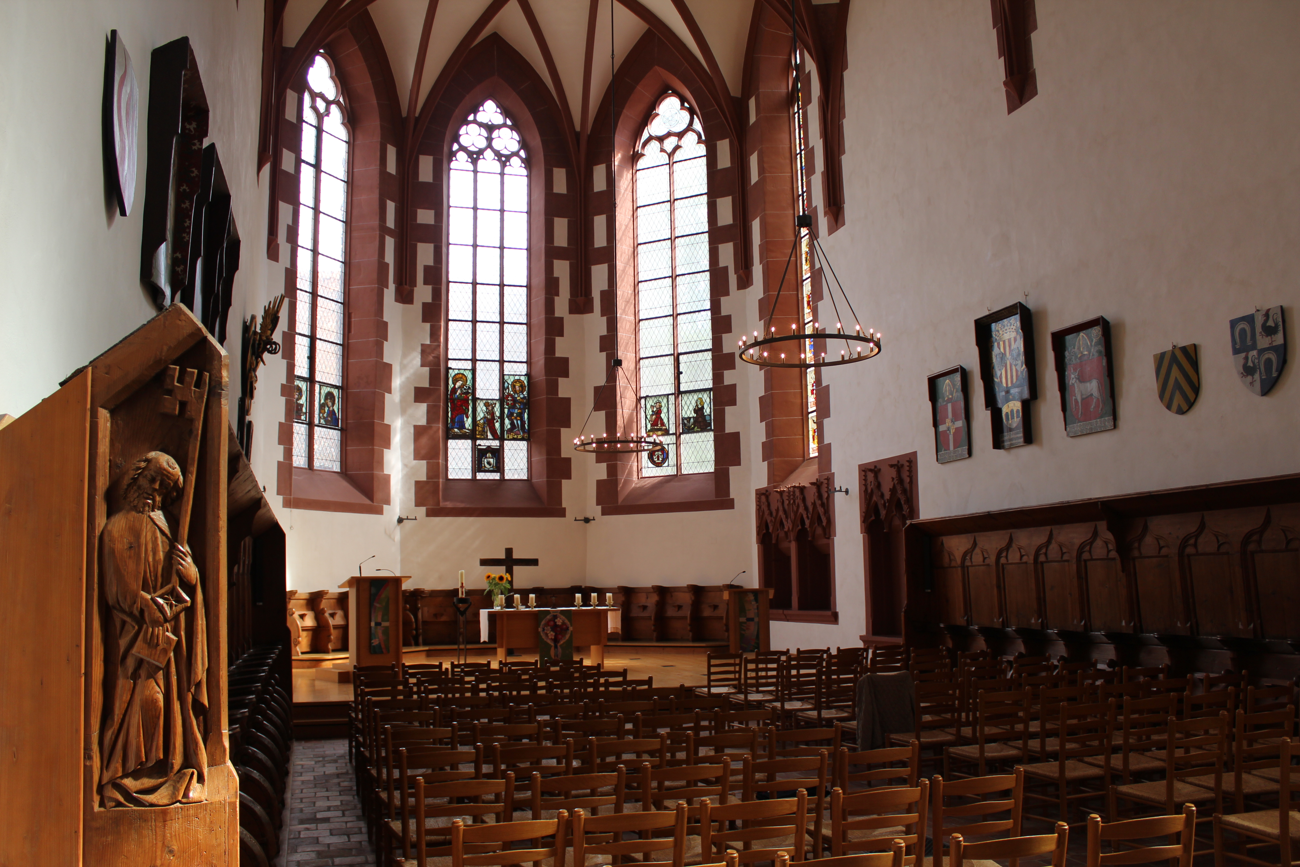 Innenraum der Kartäuserkirche Basel